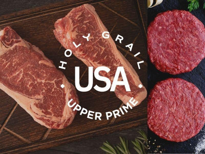 Upper Prime Steak & Burger Flight - Holy Grail Steak Co.