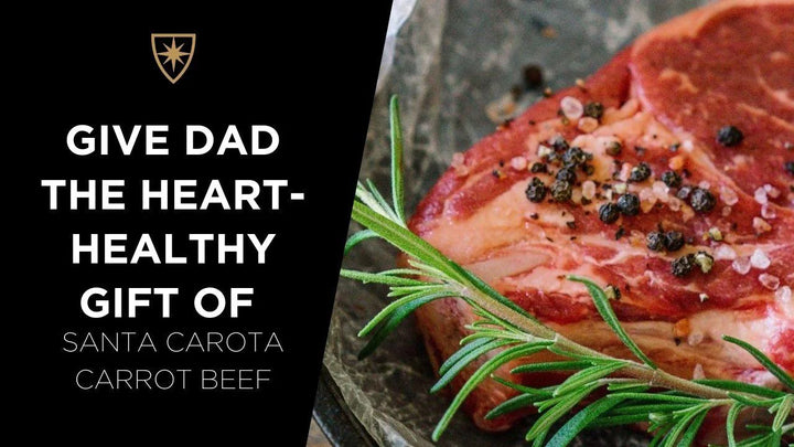 Give Dad the Heart-Healthy Gift of Santa Carota Carrot Beef