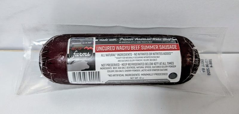 Premier American Kobe Beef Summer Sausage
