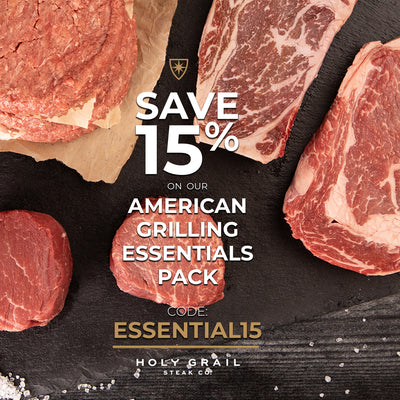 Tajima American Wagyu BMS 7-8 Strip Steak ~12-13oz BOGO Two-Pack