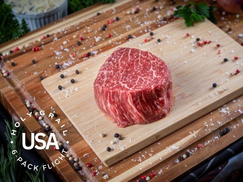 Akaushi American Wagyu Filet: 6-Pack - Holy Grail Steak Co.