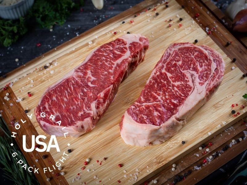 Akaushi American Wagyu Provisions Flight: 6-Pack - Holy Grail Steak Co.