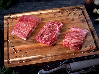 Akaushi American Wagyu Butcher Cuts Flight - Holy Grail Steak Co.