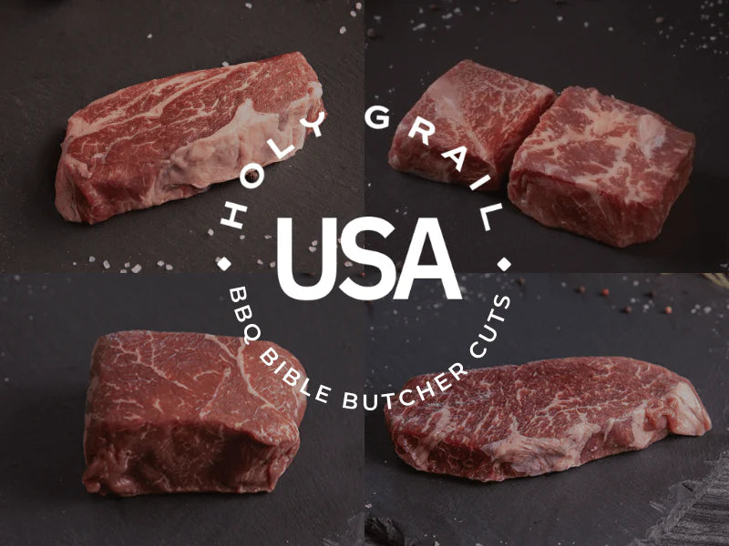 Barbecue Bible Butcher Cuts Flight - Holy Grail Steak Co.