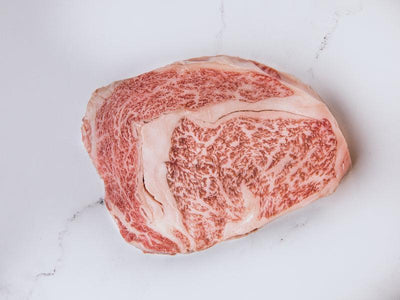 BMS 12 Ogata Farms Maesawa Beef Ribeye - Holy Grail Steak Co.