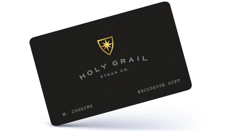 Gift Card: (Digital Card) – Holy Grail Steak Co