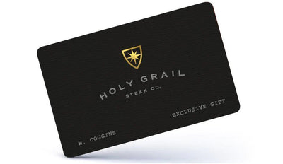 Gift Card (Physical Card) - Holy Grail Steak Co.