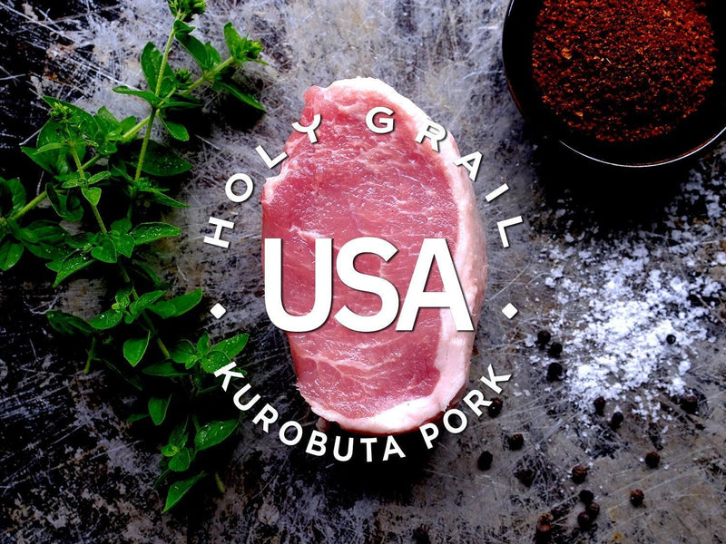 Kurobuta Pork Center Cut Boneless Loin Chop ~ 8oz - Holy Grail Steak Co.