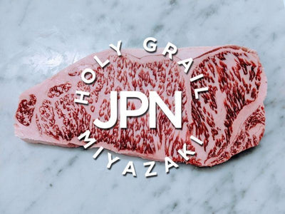 Miyazaki Japanese A5 Wagyu Strip Steak | Winner 2007 & 2012 Wagyu Olympics - Holy Grail Steak Co.