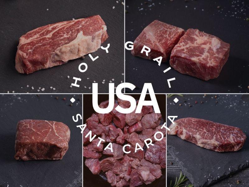 Santa Carota Butcher Cuts Flight - Holy Grail Steak Co.