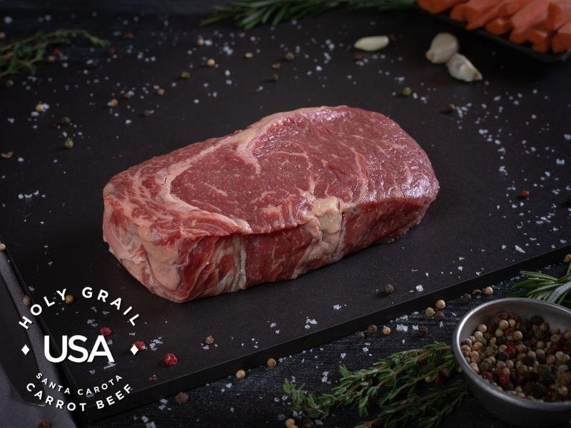 Santa Carota Prestige Carrot Finished Ribeye Steak - Holy Grail Steak Co.