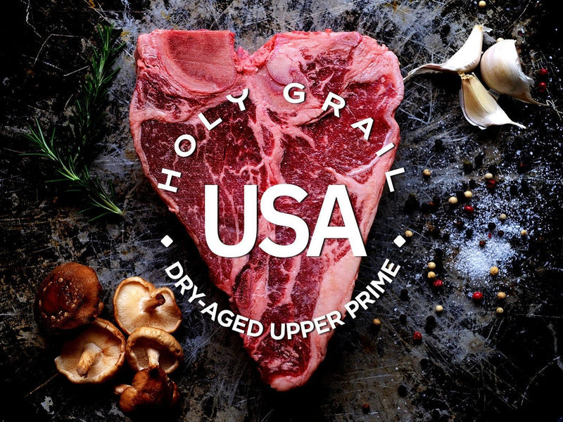 Upper Prime Black Angus Dry-Aged Porterhouse ~ 32oz. - Holy Grail Steak Co.