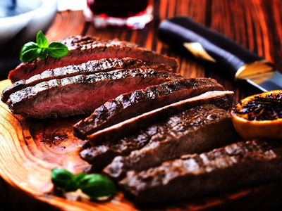Upper Prime Black Angus Flank Steak ~ 24oz - Holy Grail Steak Co.